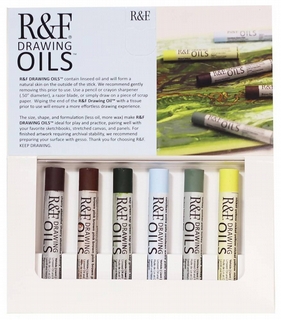R&F drawing oils landscape set 6st.