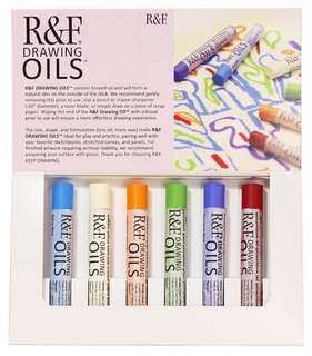 R&F drawing oils modern color set 6st.
