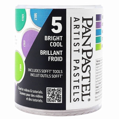 Colorfin  PanPastel bright cool set 5-delig