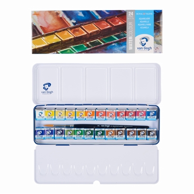 van Gogh Van Gogh set metaal 24 halve napjes