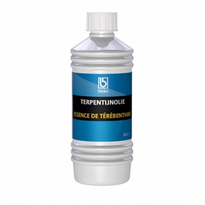 Bleko Terpentijnolie 500 ml gebleekt (schildersterpentijn)