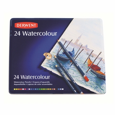 Derwent Aquarelpotloden 24 stuks set Derwent Watercolour