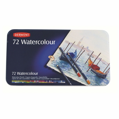 Derwent Aquarelpotloden 72 stuks set Derwent Watercolour 
