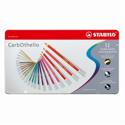 Stabilo CarbOthello pastelpotloden 12 stuks