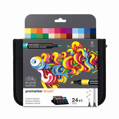 Winsor&Newton Promarker brush™Student designer 24+1 set 