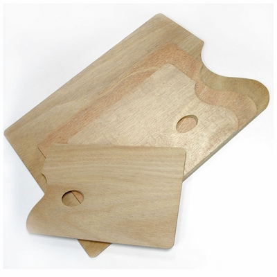 Merkloos Palet hout recht 30x40CM 5mm dik
