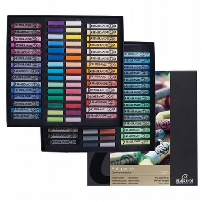 Rembrandt Rembrandt 60 hele en 60 halve pastels 