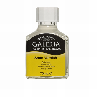 Galeria verwijderbare acrylvernis satijn W&N