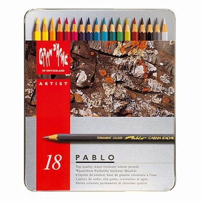 Caran dAche Caran dAche Pablo kleurpotloden 18 st.