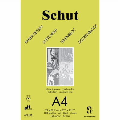 Schut Schetspapier Schut A4 125grs 100vel 