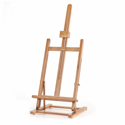 Merkloos Tafelezel bamboe 27,5 x 32 x 74 cm
