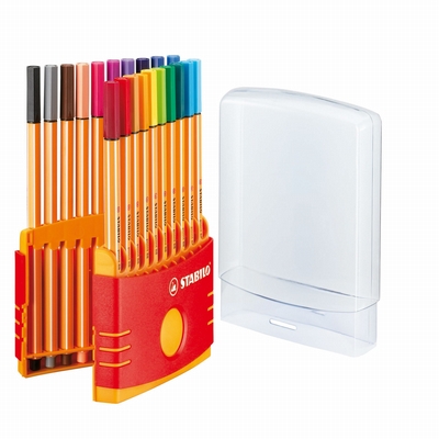 Merkloos Colorparade 20x Point 88 fineliner Stabilo