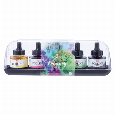 Talens Ecoline set primary 5 x 30ml