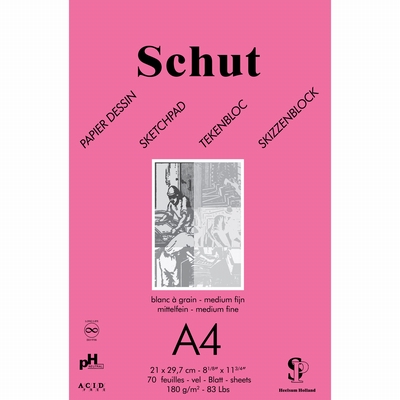 Schut Schetspapier Schut A4 180grs 70vel