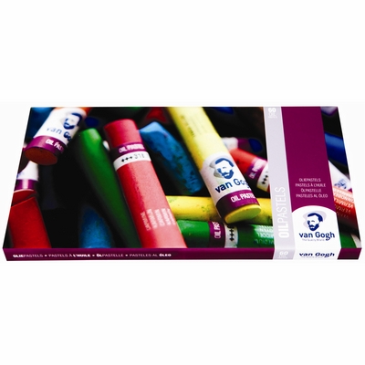 Merkloos Oliepastels 60 stuks set algemene kleuren Van Gogh