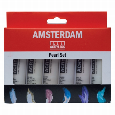 Amsterdam Parelmoer acrylverf Amsterdam 6 x 20ml