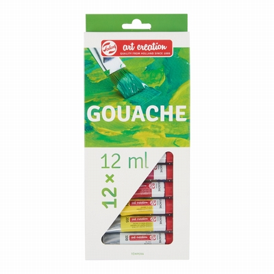 Art Creation Art Creation Gouache 12 x 12 ml
