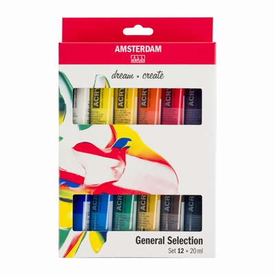 Amsterdam Amsterdam acrylverf 12 x 20 ml set 