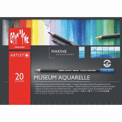 Caran dAche Caran d'Ache museum aquarelle potloden 20st. maritiem