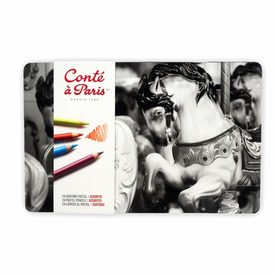 Conte (a Paris) Pastelpotloden 24 stuks set Conte a Paris