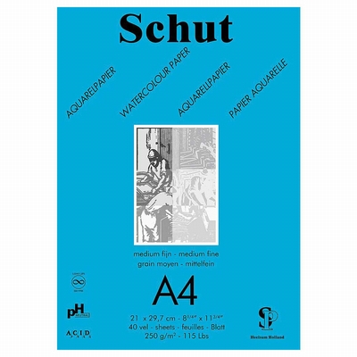 Schut Schut Dessin Aquarel 250grs. A4 