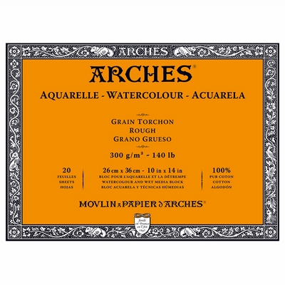 Arches Arches aquarelblok rough 26x36 300grs.