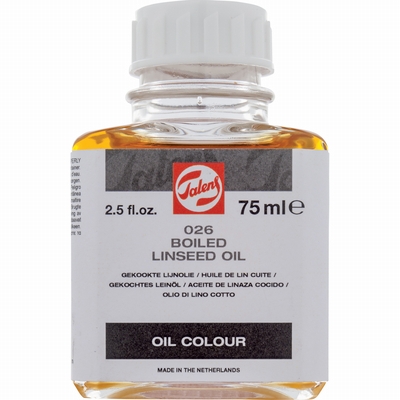Talens Lijnolie gekookt 75 ml Talens