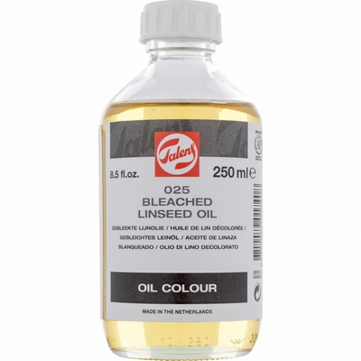 Talens Gebleekte lijnolie Talens 250 ml