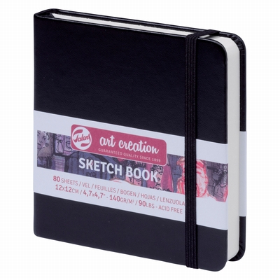 Art Creation Art Creation schetsboek 12x12cm 80vel 140grs.