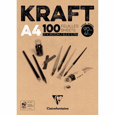 Clairefontaine Kraft A4 90gr. 100vel