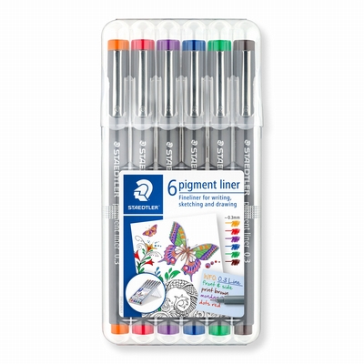 Staedtler Fineliner Staedtler 0.3mm-6st. 