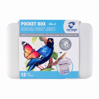 van Gogh Van Gogh aquarelverf pocketbox vibrant colours