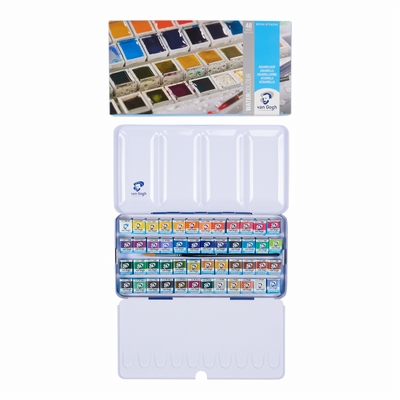 van Gogh Van Gogh set metaal 48 halve napjes