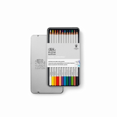 Winsor&Newton Studio collection water colour pencils Winsor & Newton 12 set