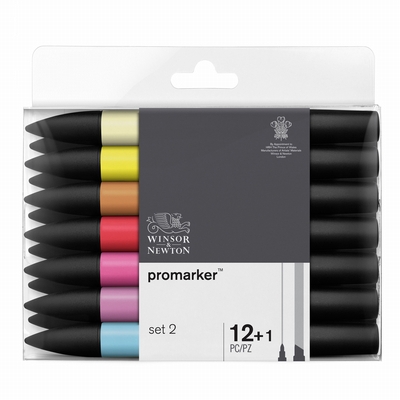 Winsor&Newton Promarker™Set 2 12+1 
