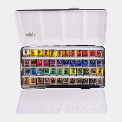 TALENS REMBRANDT AQUAREL Aquarelverf 48 napjes set Rembrandt