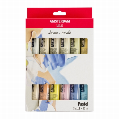 Amsterdam Amsterdam acrylverf 12X20ml pastel