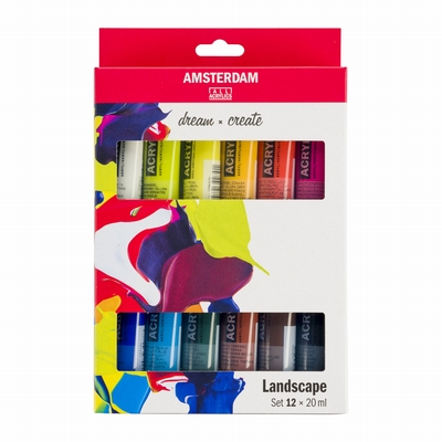 Amsterdam Amsterdam acrylverf 12X20ml landschap