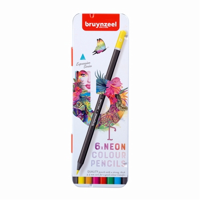 Bruynzeel Bruynzeel neon kleurpotloden 6st.