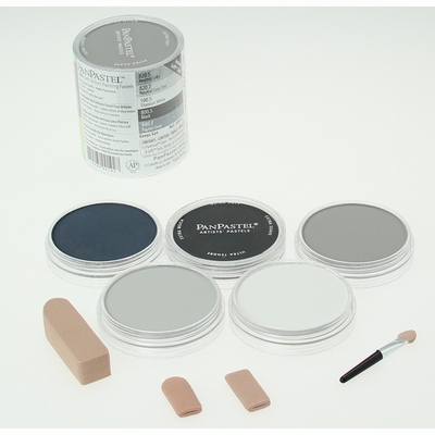 Colorfin  PanPastel set 5 Greys