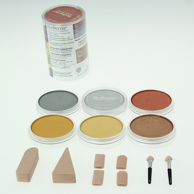 Colorfin  PanPastel Metallic Set 6