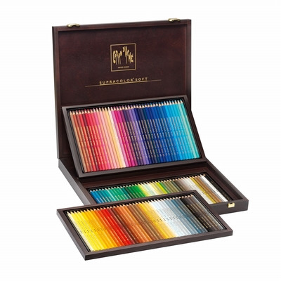 Caran dAche Supracolor houten kist 120st.