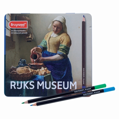 Bruynzeel Bruynzeel Rijksmuseum kleurpotloden melkmeisje 24st.