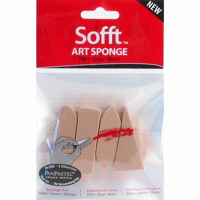 Colorfin  PanPastel sponges mixed 4st.