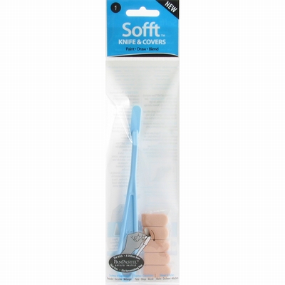 Colorfin  PanPastel Sofft Knife & Covers Round nr.1