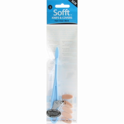 Colorfin  PanPastel Sofft Knife & Covers Oval nr.3