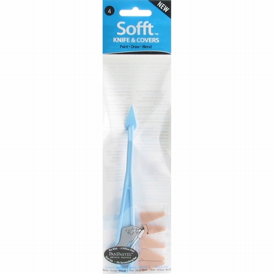 Colorfin  PanPastel Sofft Knife & Covers Point nr.4