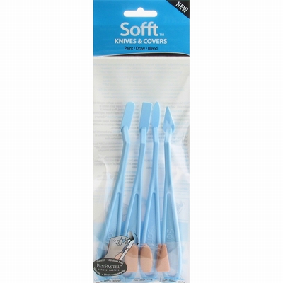 Colorfin  PanPastel mixed pack Sofft knives & covers