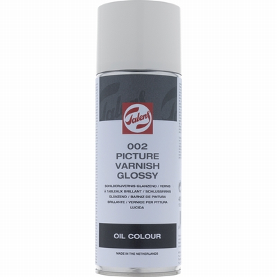 Talens Olieverf schilderijvernis glans 400 ml spuitbus Talens