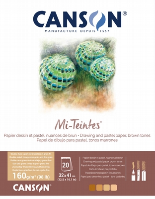 Mi Teintes Mi-Teintes® 32X41 160gr brown tones